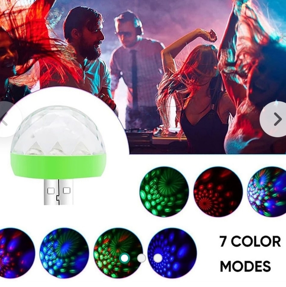 LED Small Magic Ball RGB LED Light USB New in Box - Picture 2 of 5